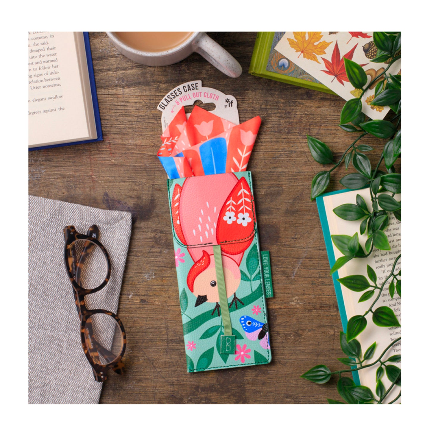 Glasses Case with Cloth