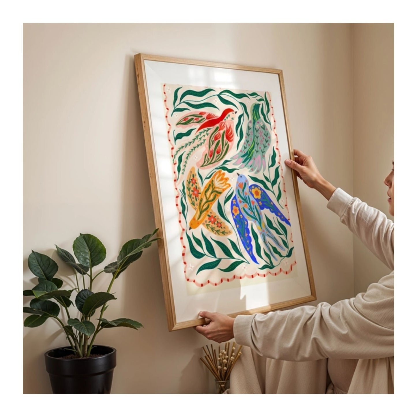 Little Birds Art Print