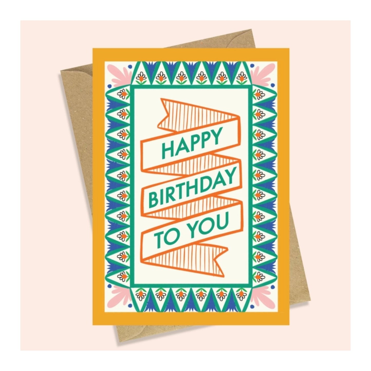 Happy Birthday Border Card