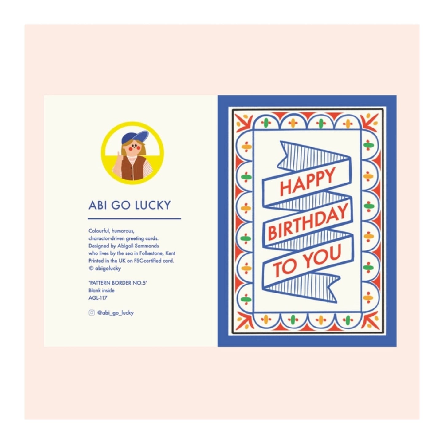 Happy Birthday Border Card