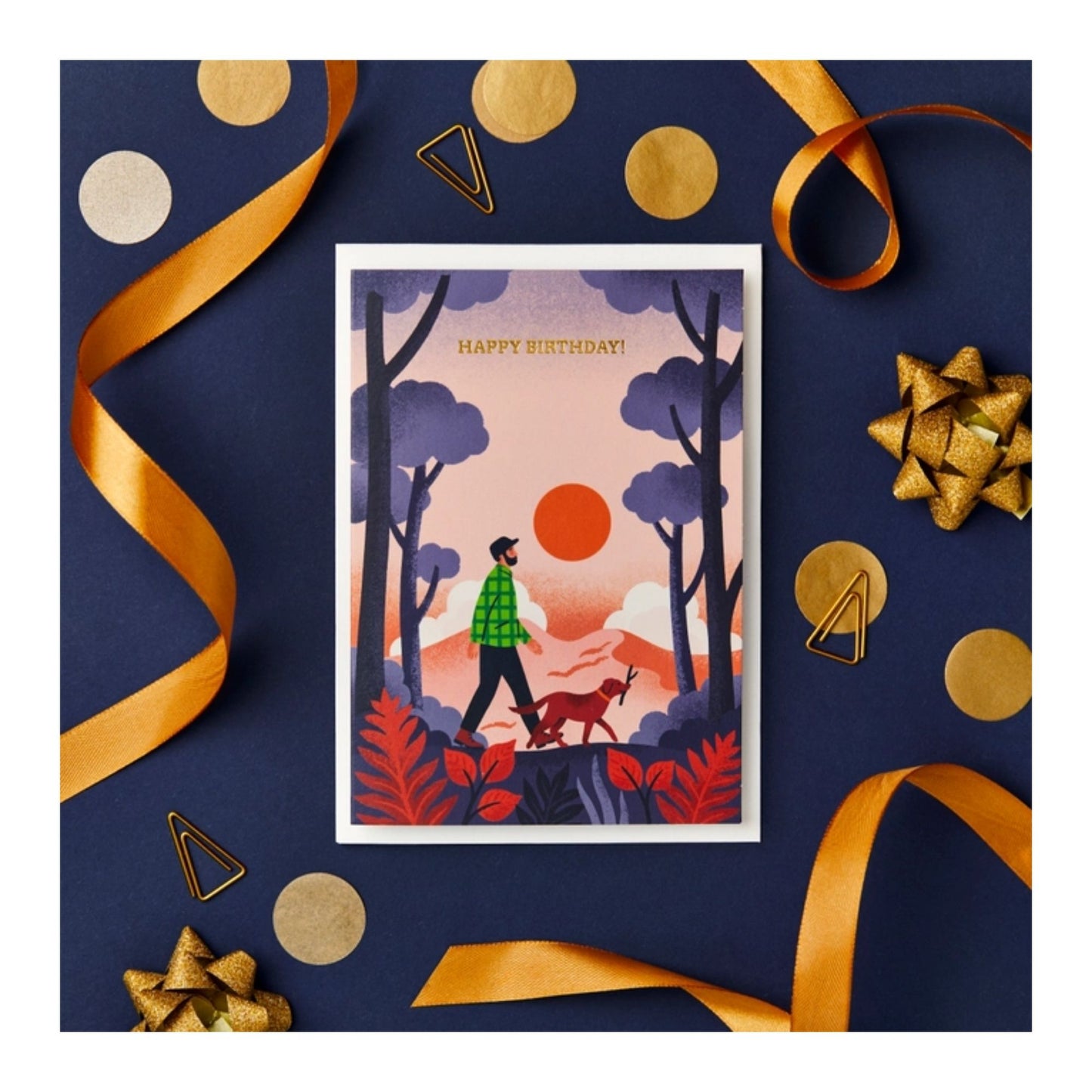 Happy Birthday Dog Walker Card