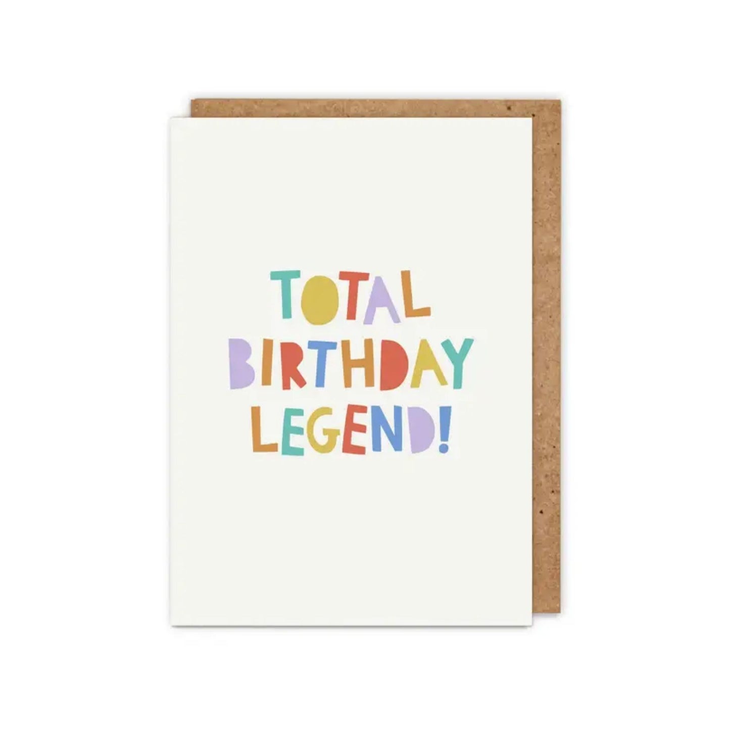 Total Birthday Legend Card