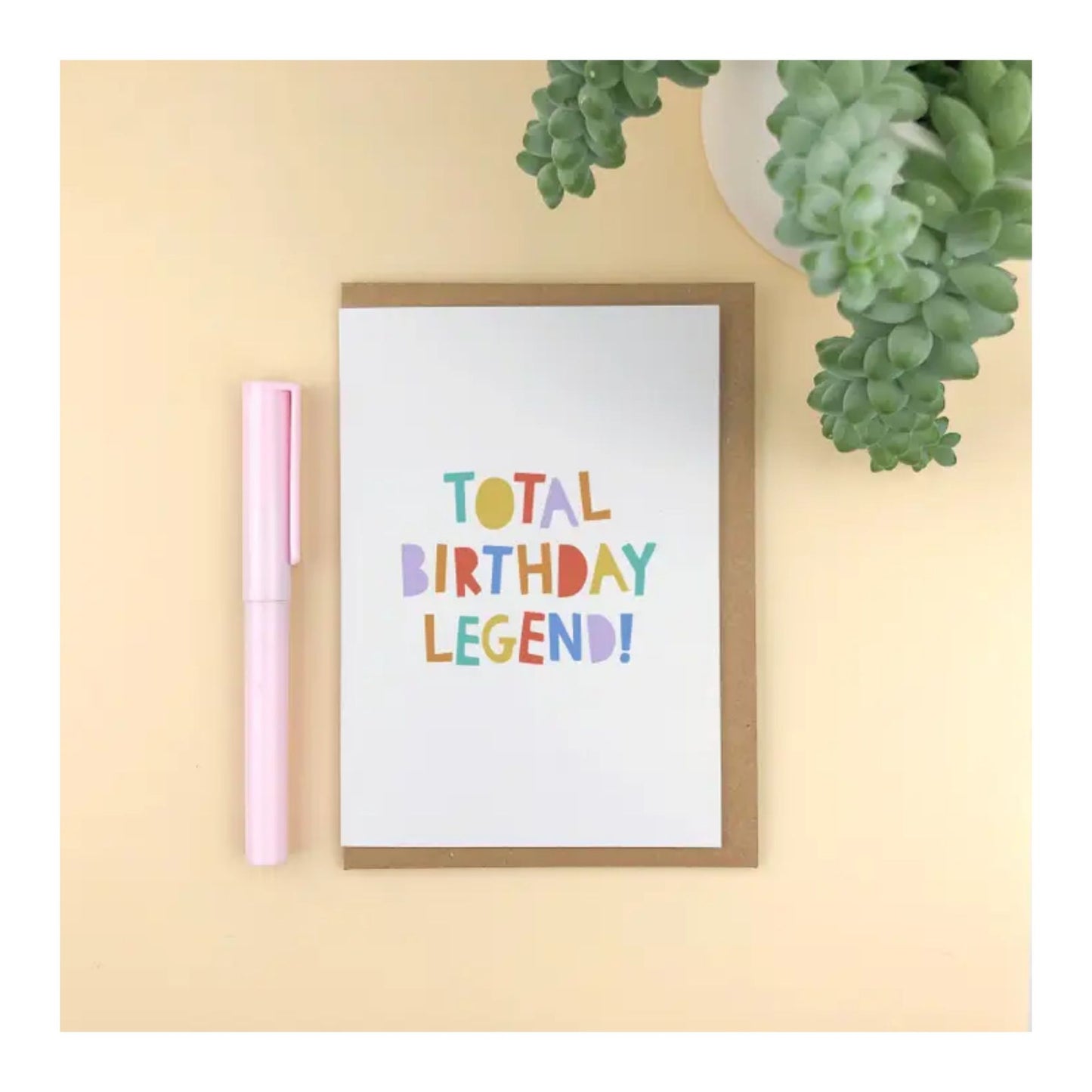 Total Birthday Legend Card