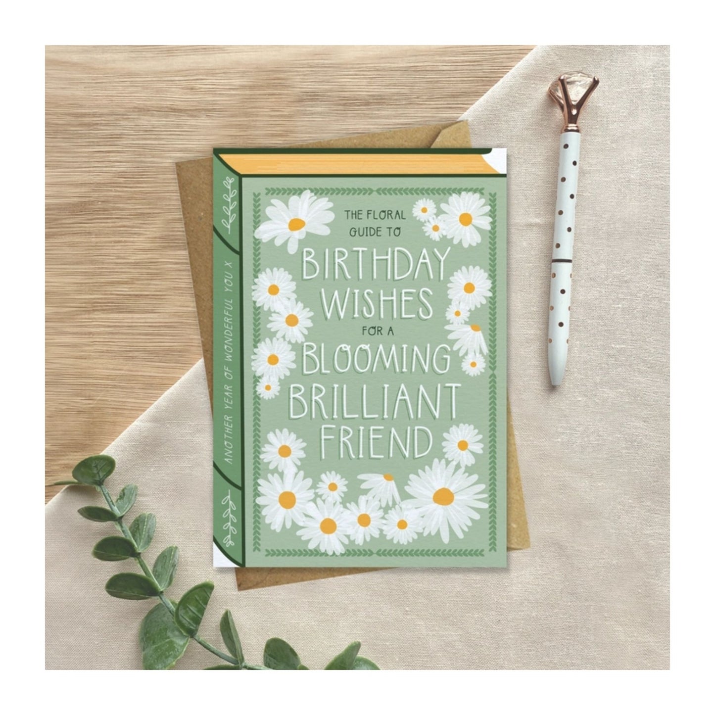 Birthday Wishes For A Blooming Lovely Friend Card