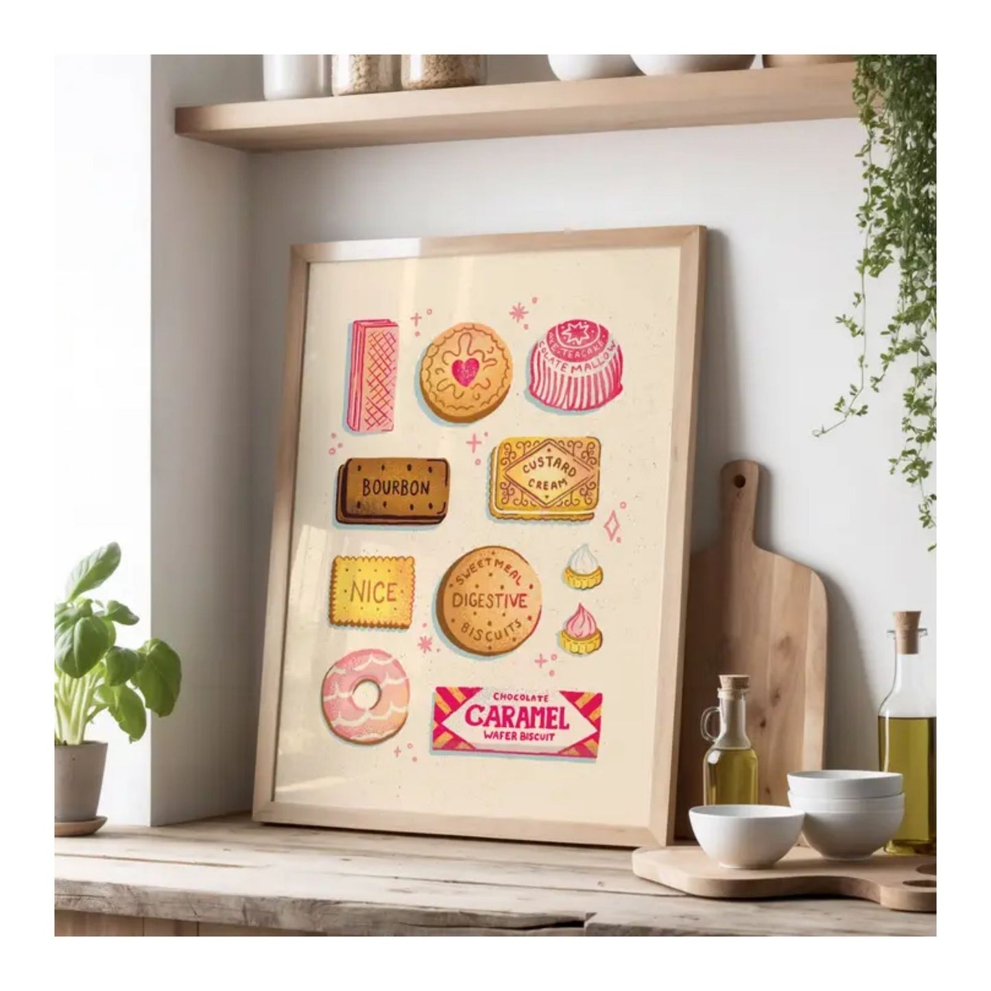 Biscuits Print