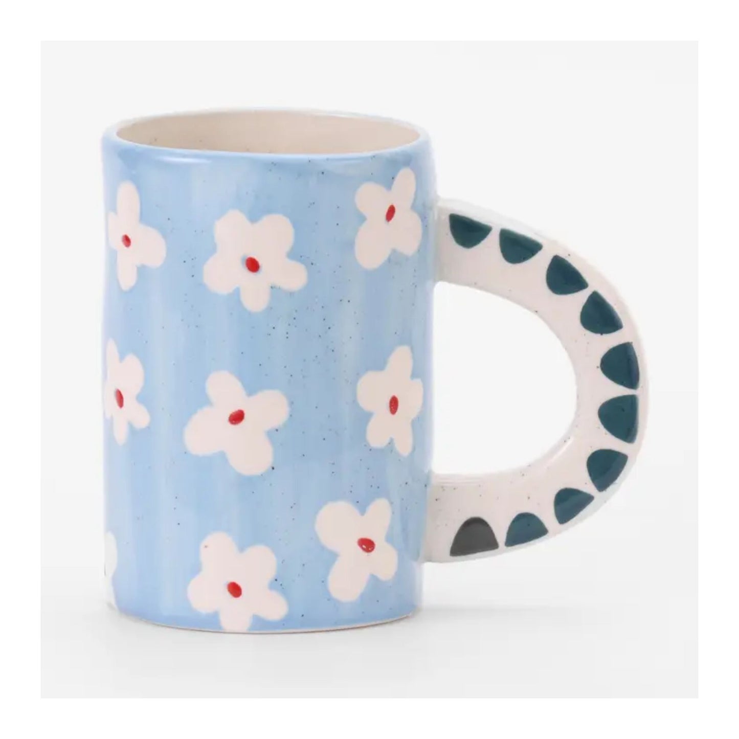 Blue Flower Mug