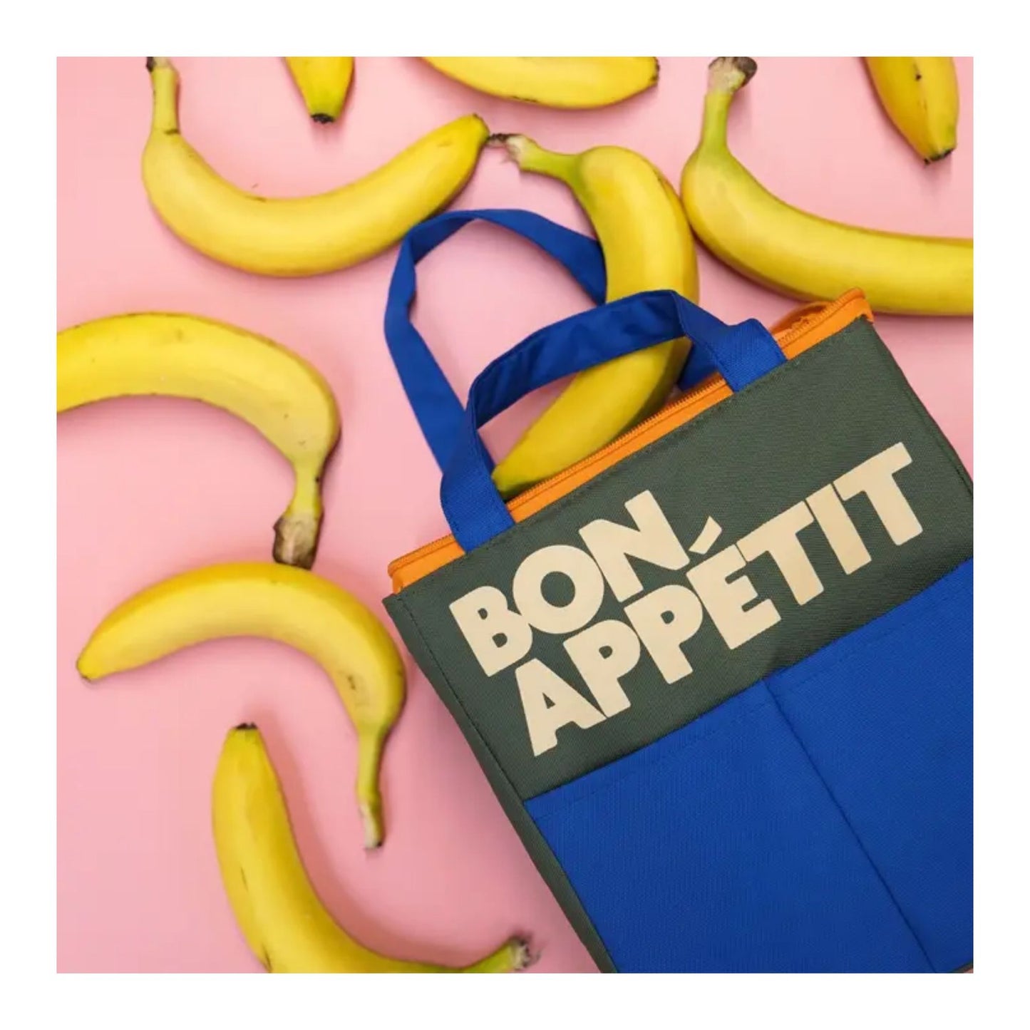 Bon Appetit Blue Lunch Bag