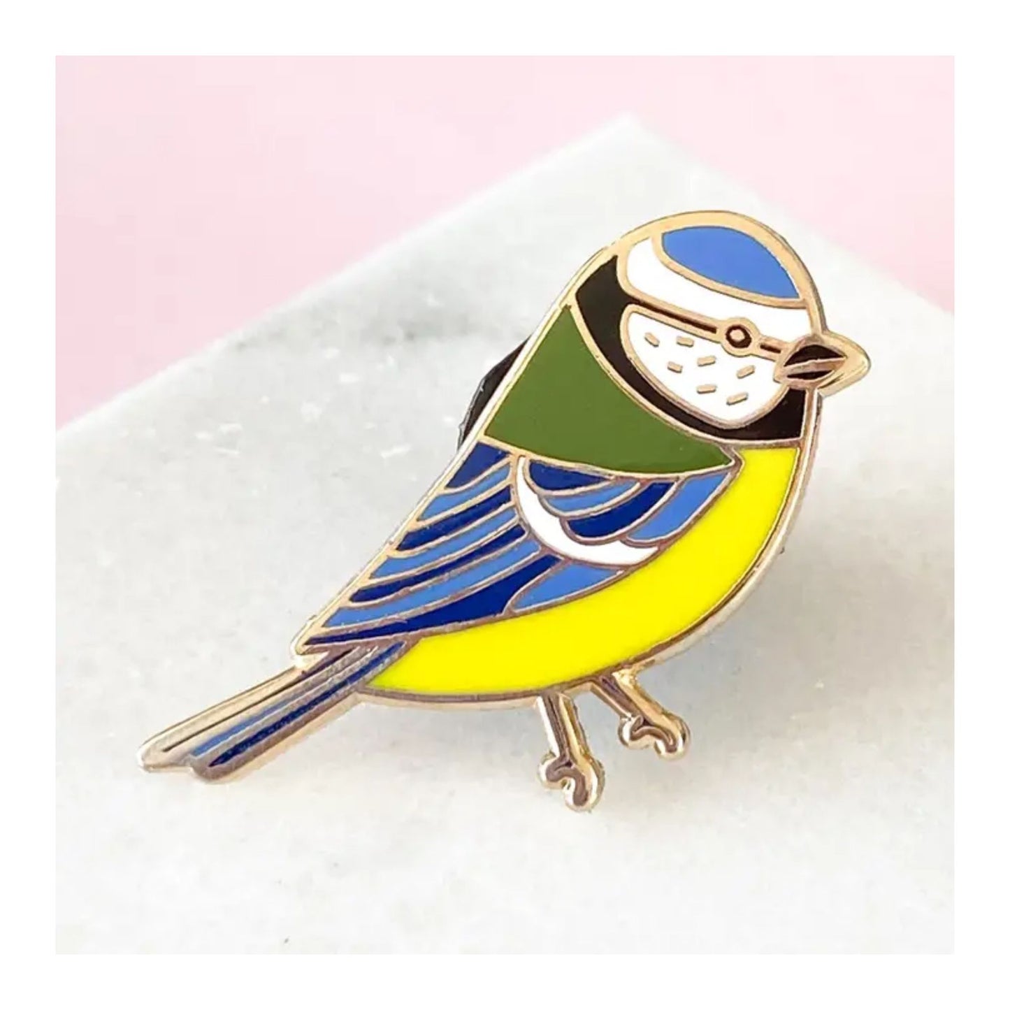 Blue Tit Enamel Pin