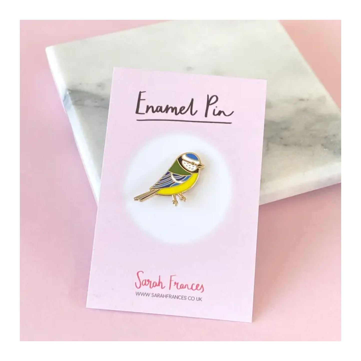 Blue Tit Enamel Pin