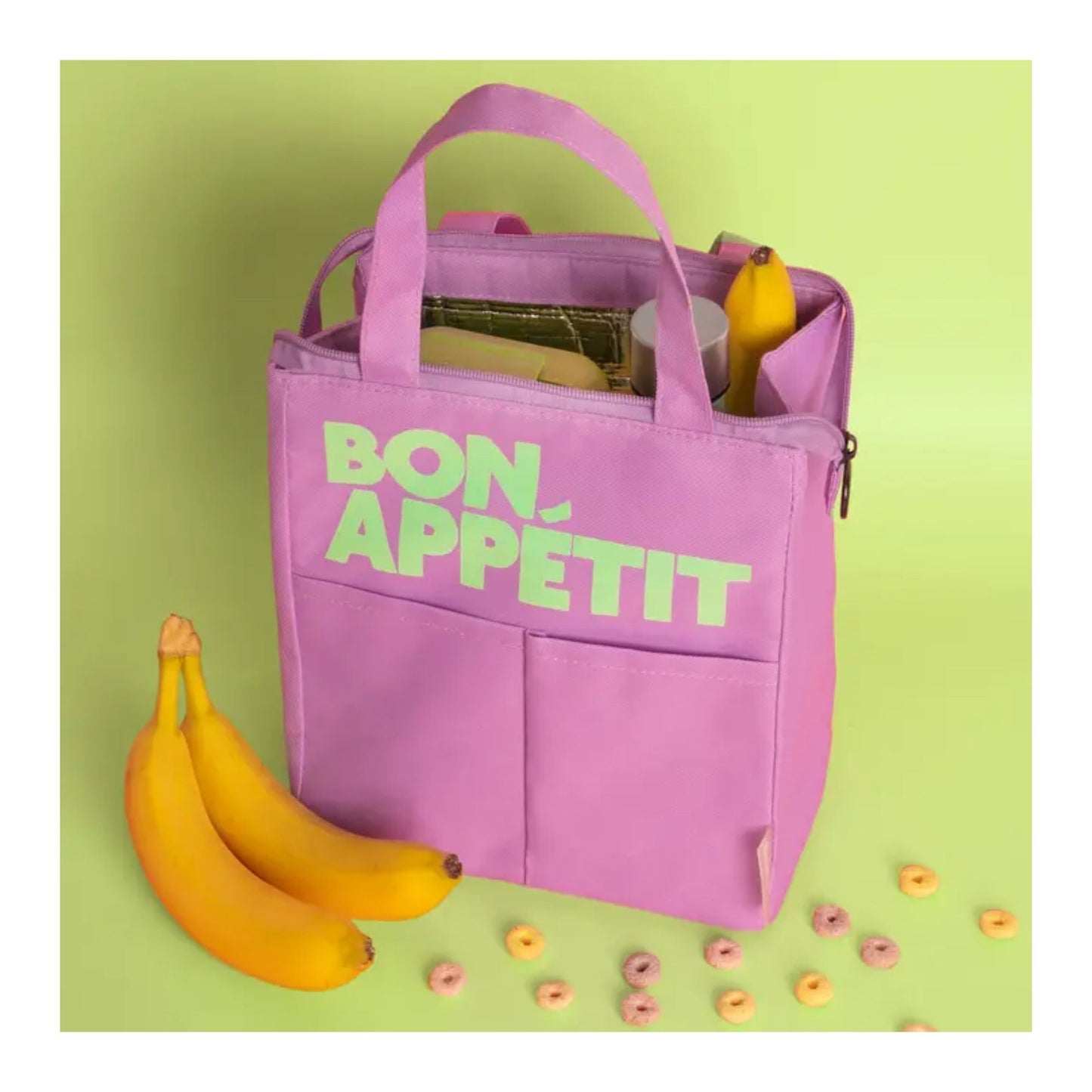 Bon Appetit Lilac Lunch Bag
