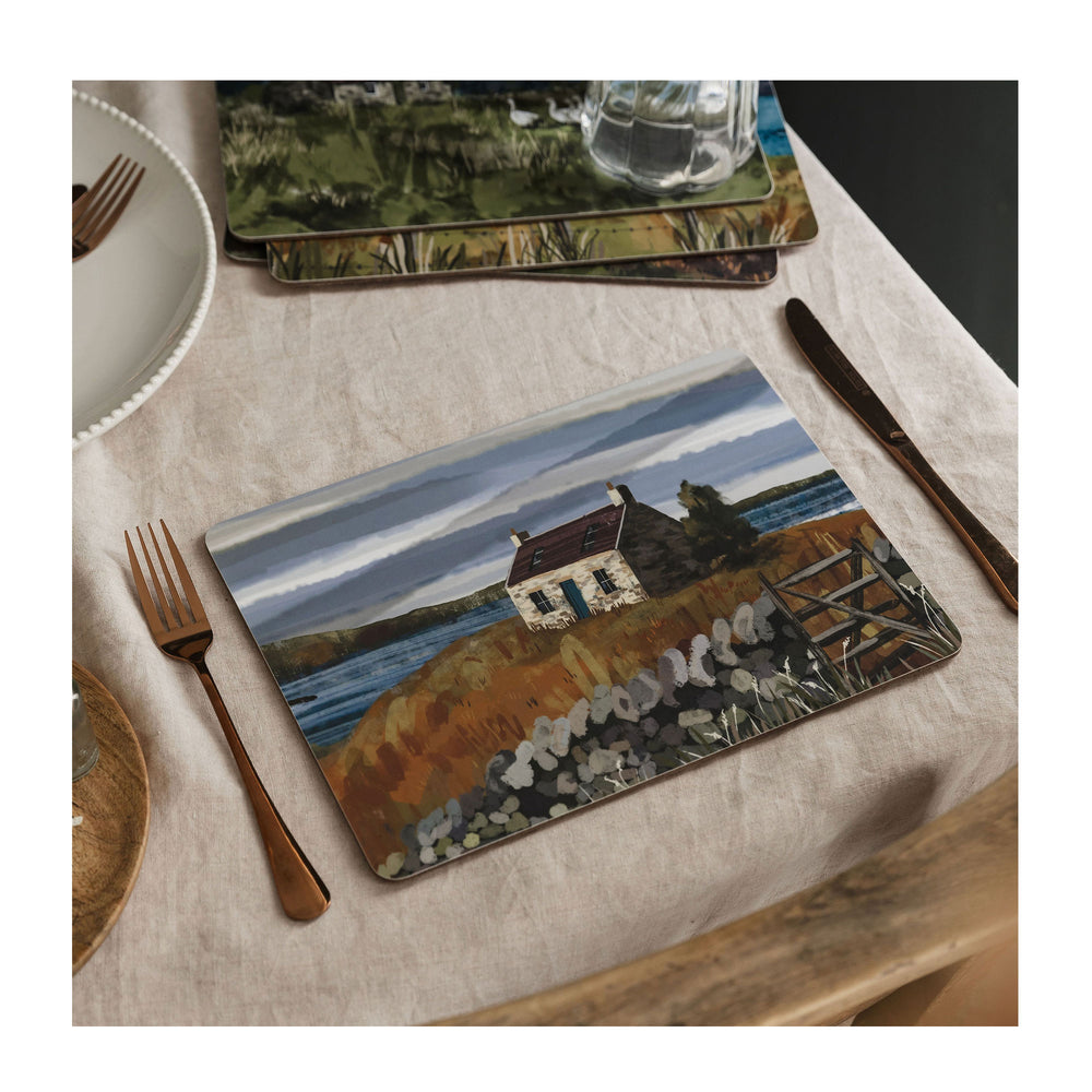 
                  
                    A Bothy Tablemats from Harbour Lane Studio.
                  
                