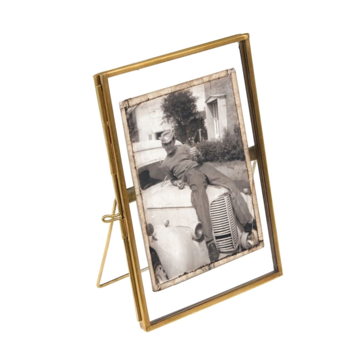 Standing Brass Frame