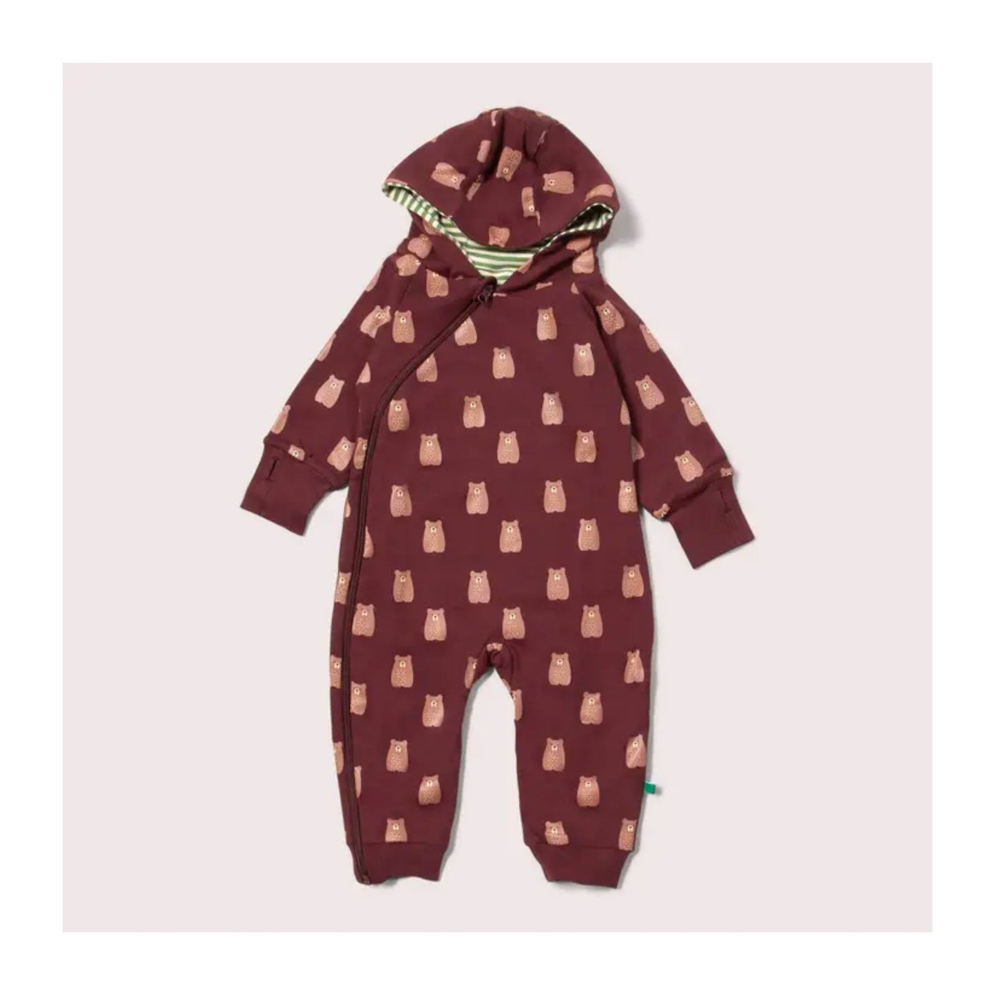 Brown Bear Hooded Snug Suit