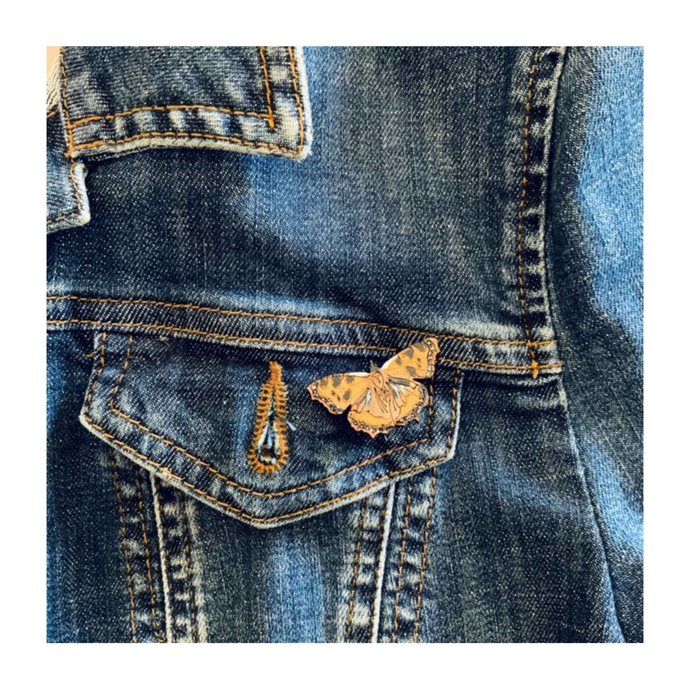 
                  
                    Tortoiseshell Butterfly Mini Pin
                  
                