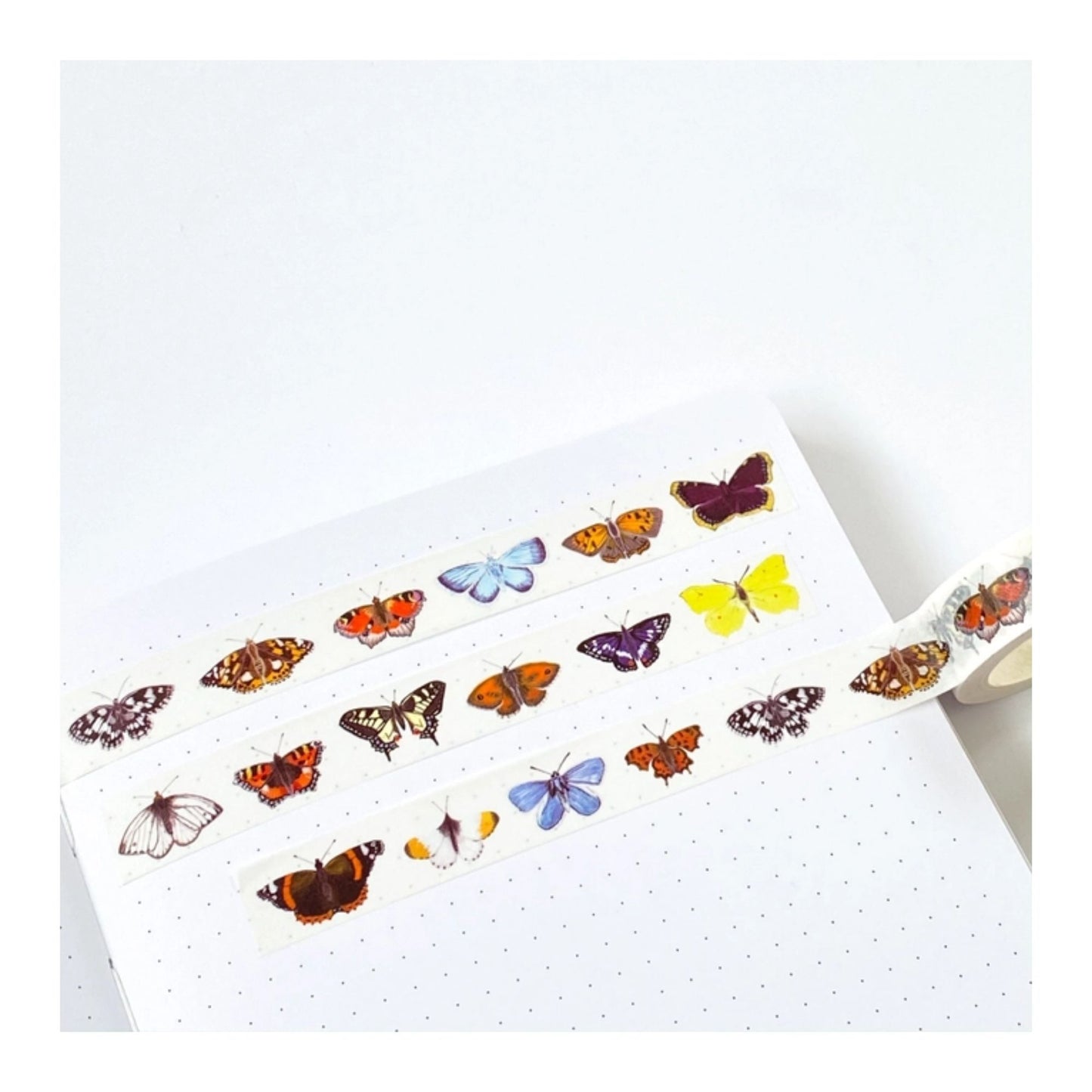 British Butterflies Washi Tape
