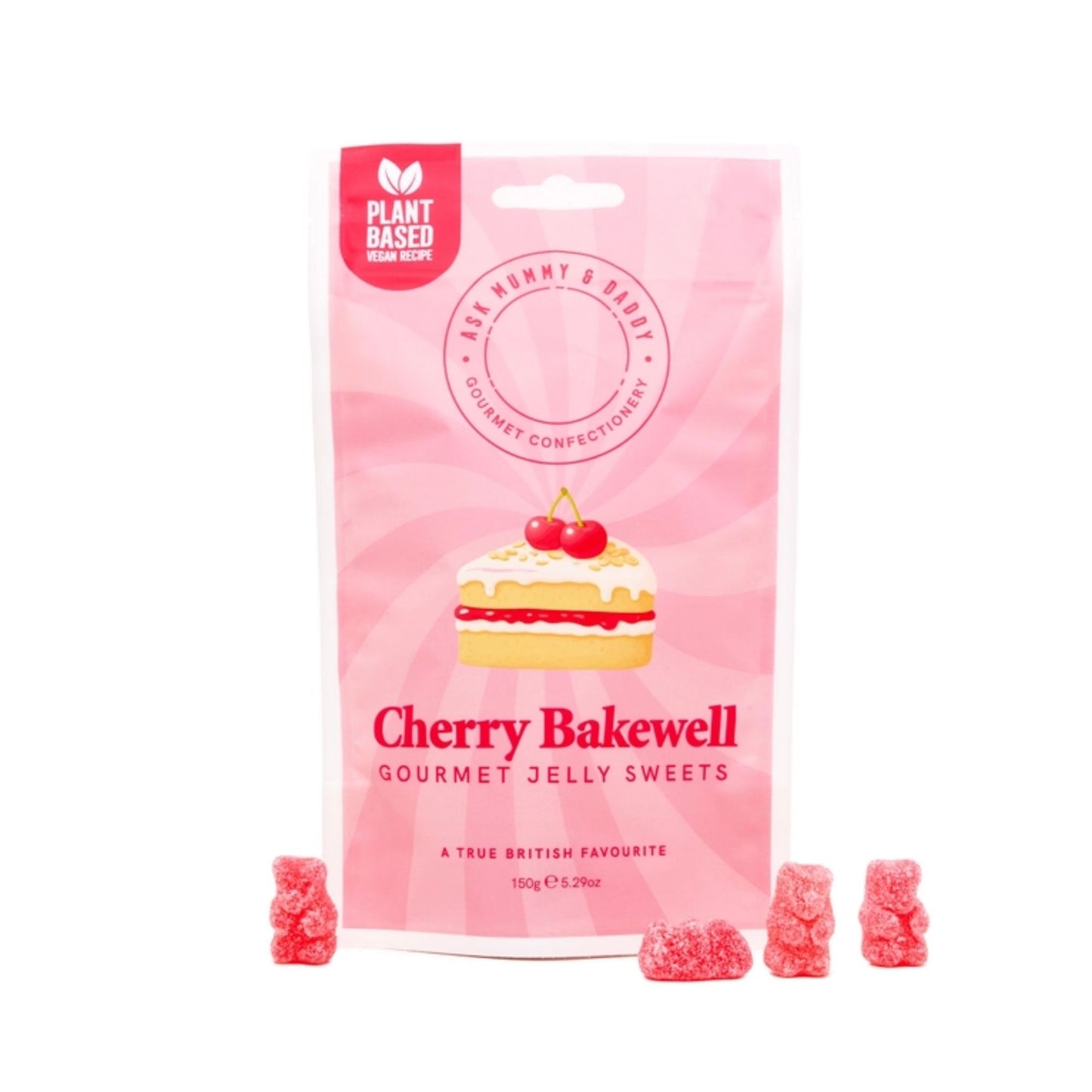 Cherry Bakewell Jelly Sweets