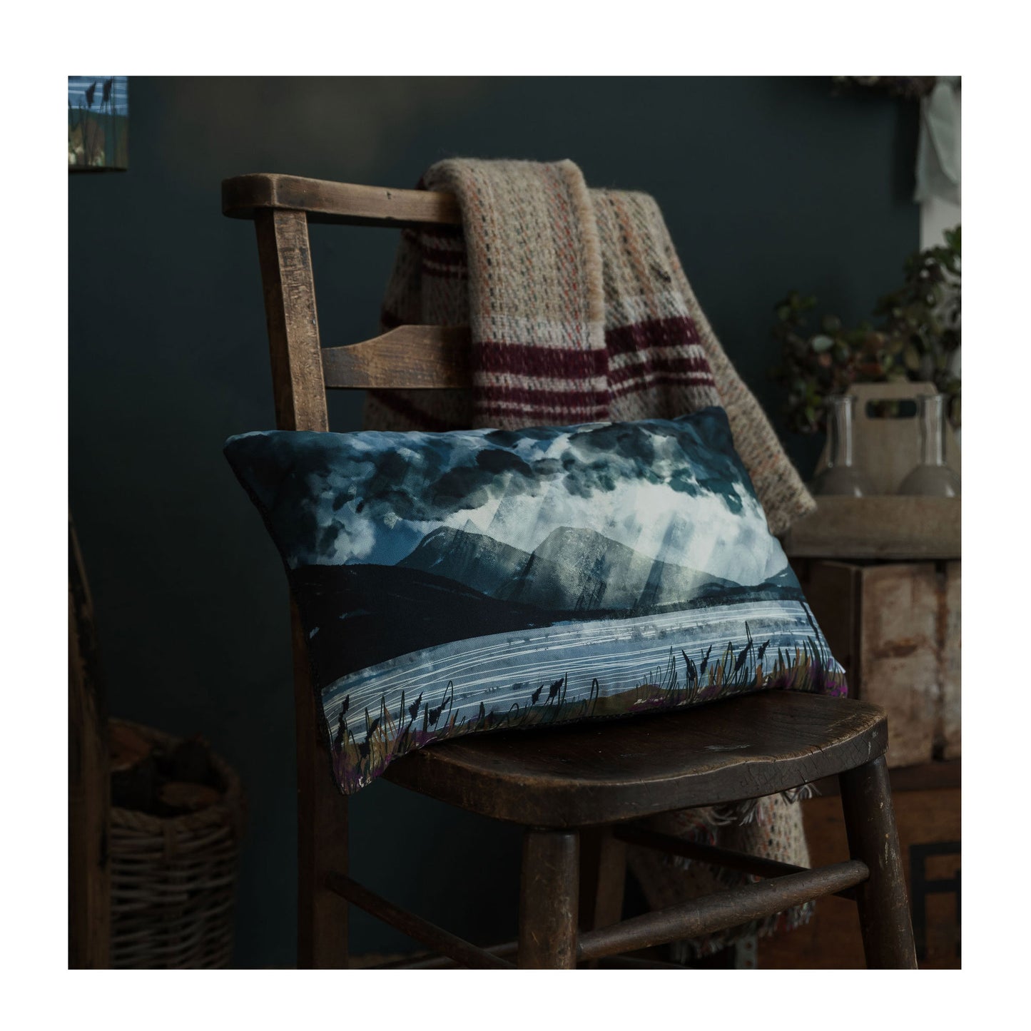 Rectangular Through the Clouds Cushion