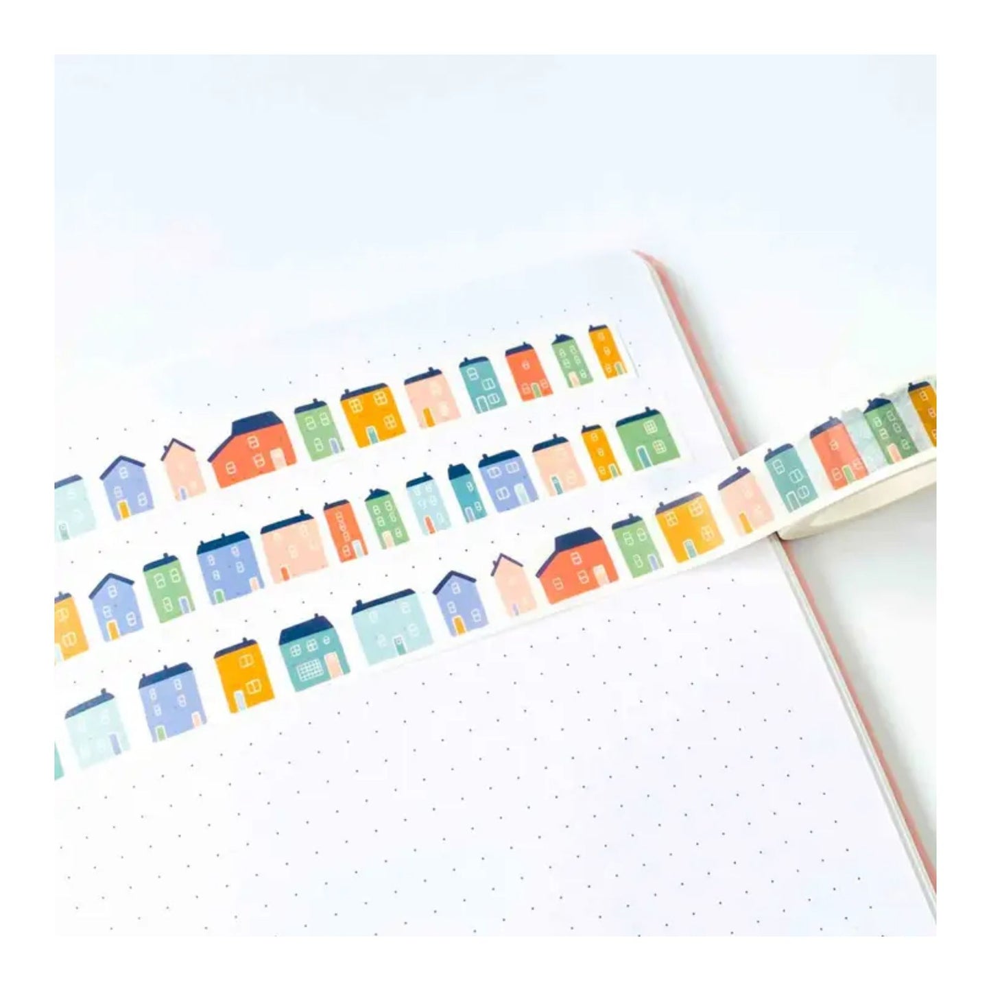Coastal Houses Washi Tape