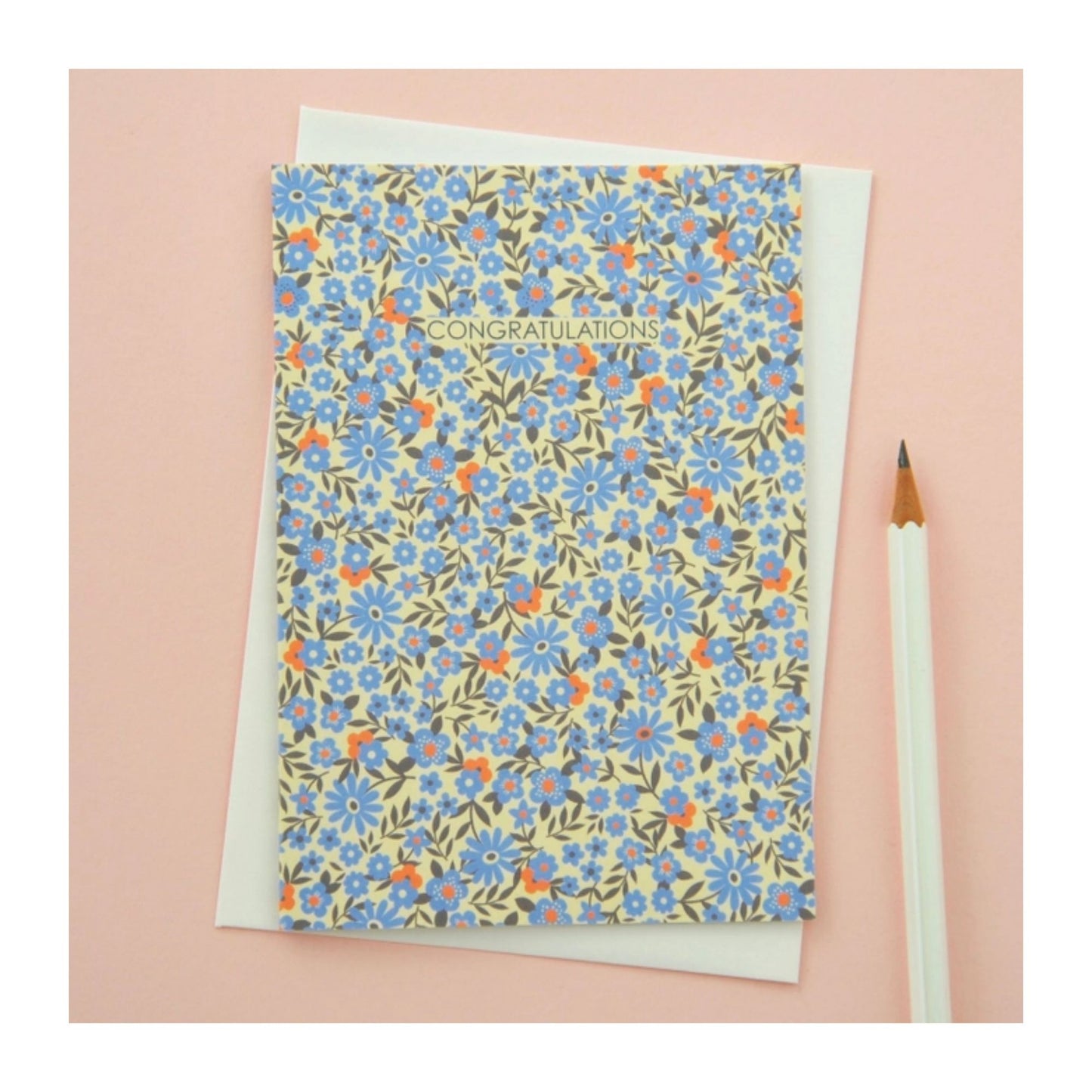 Floral Congratulations Card