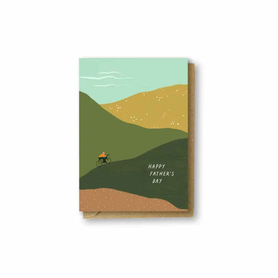 Cycling - Happy Father's Day Card