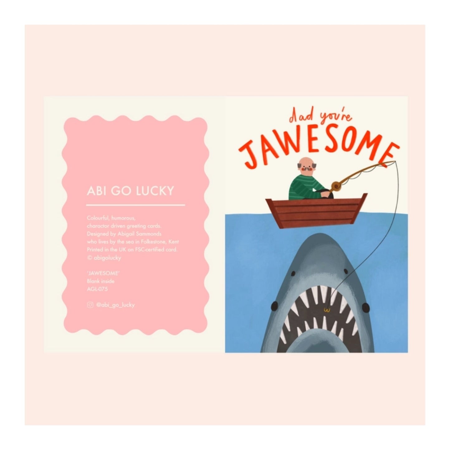 You're Jawesome Father's Day Card