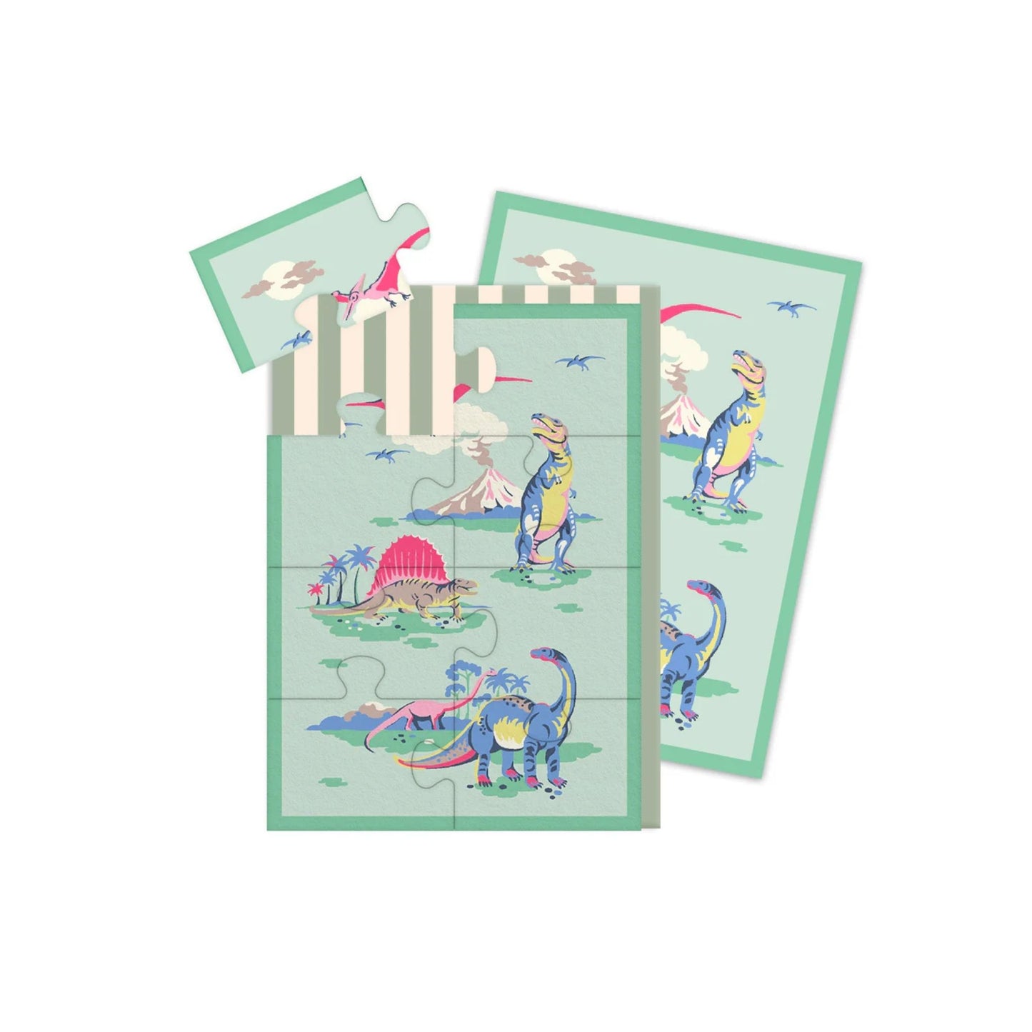 Dinosaur Jigsaw Greeting Card