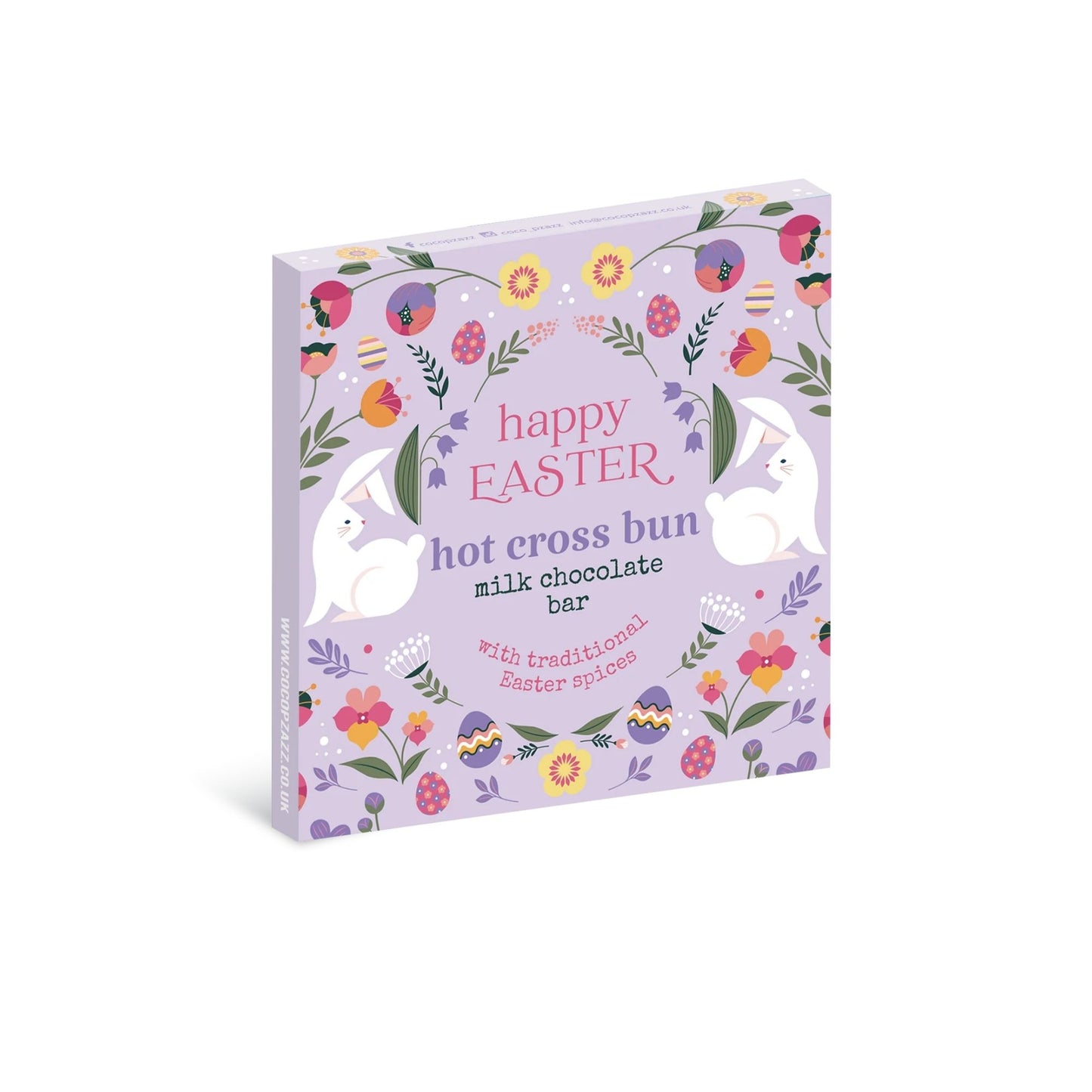 Easter Hot Cross Bun Milk Chocolate Bar