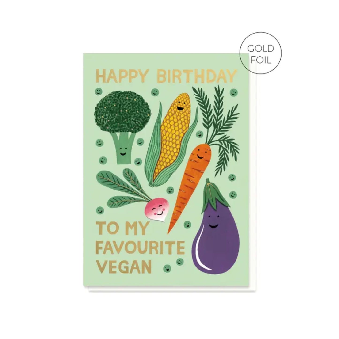 Happy Birthday To My Favourite Vegan Card