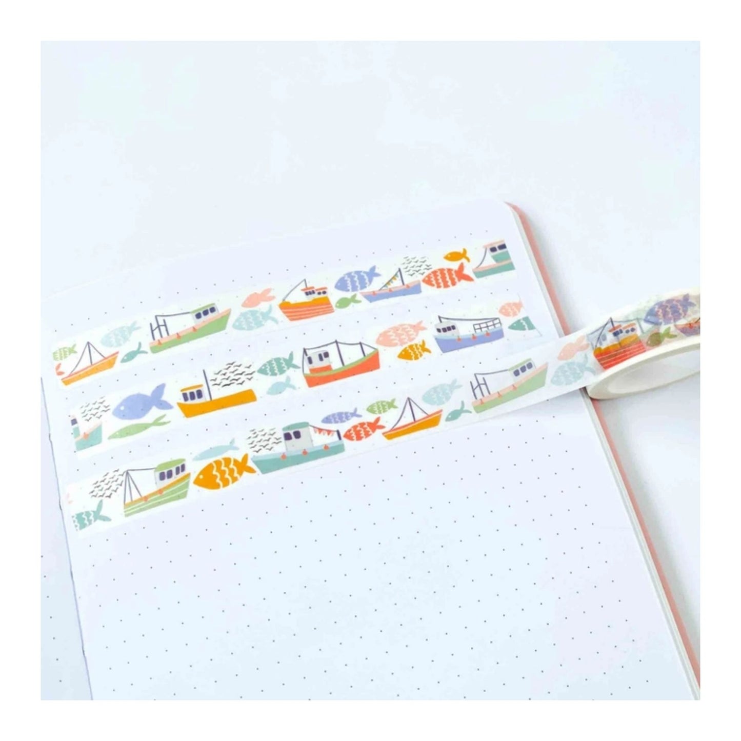 Fish and Ships Washi Tape