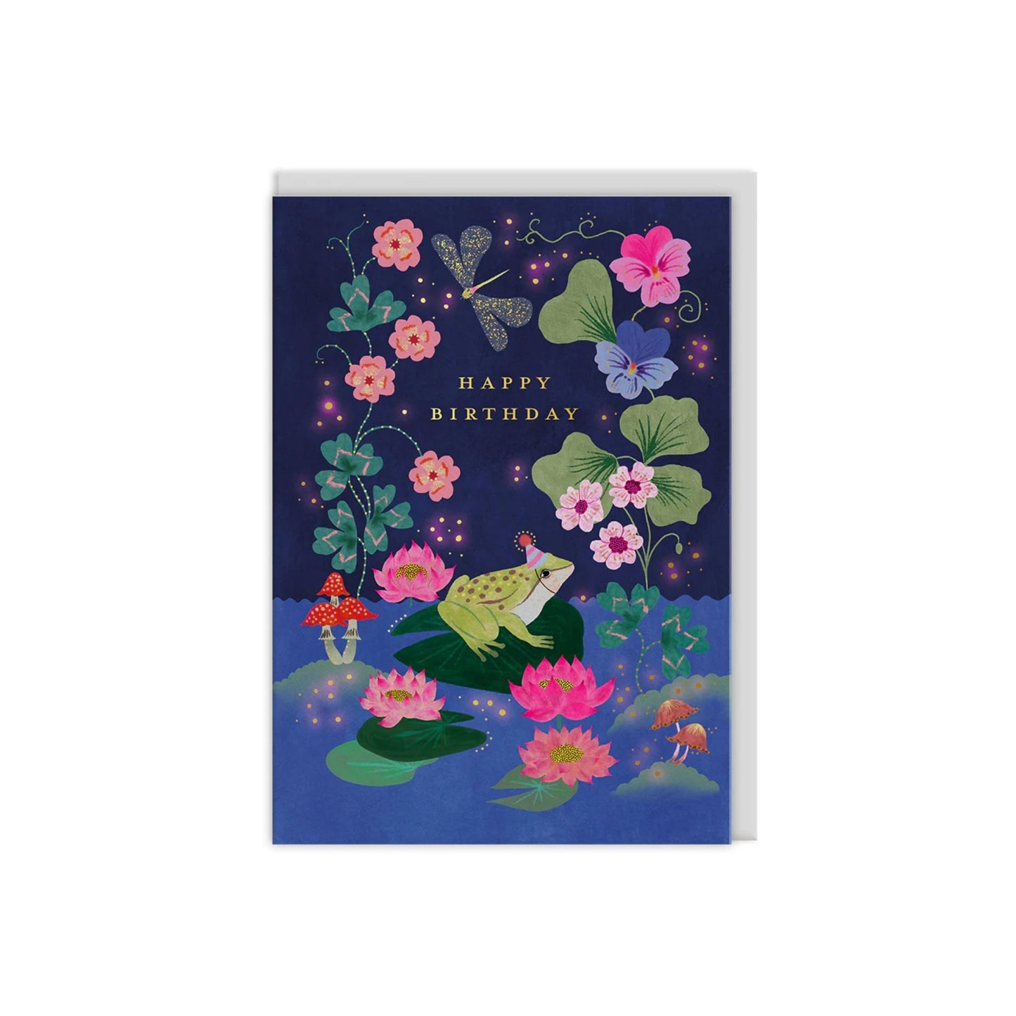 Happy Birthday Frog Card