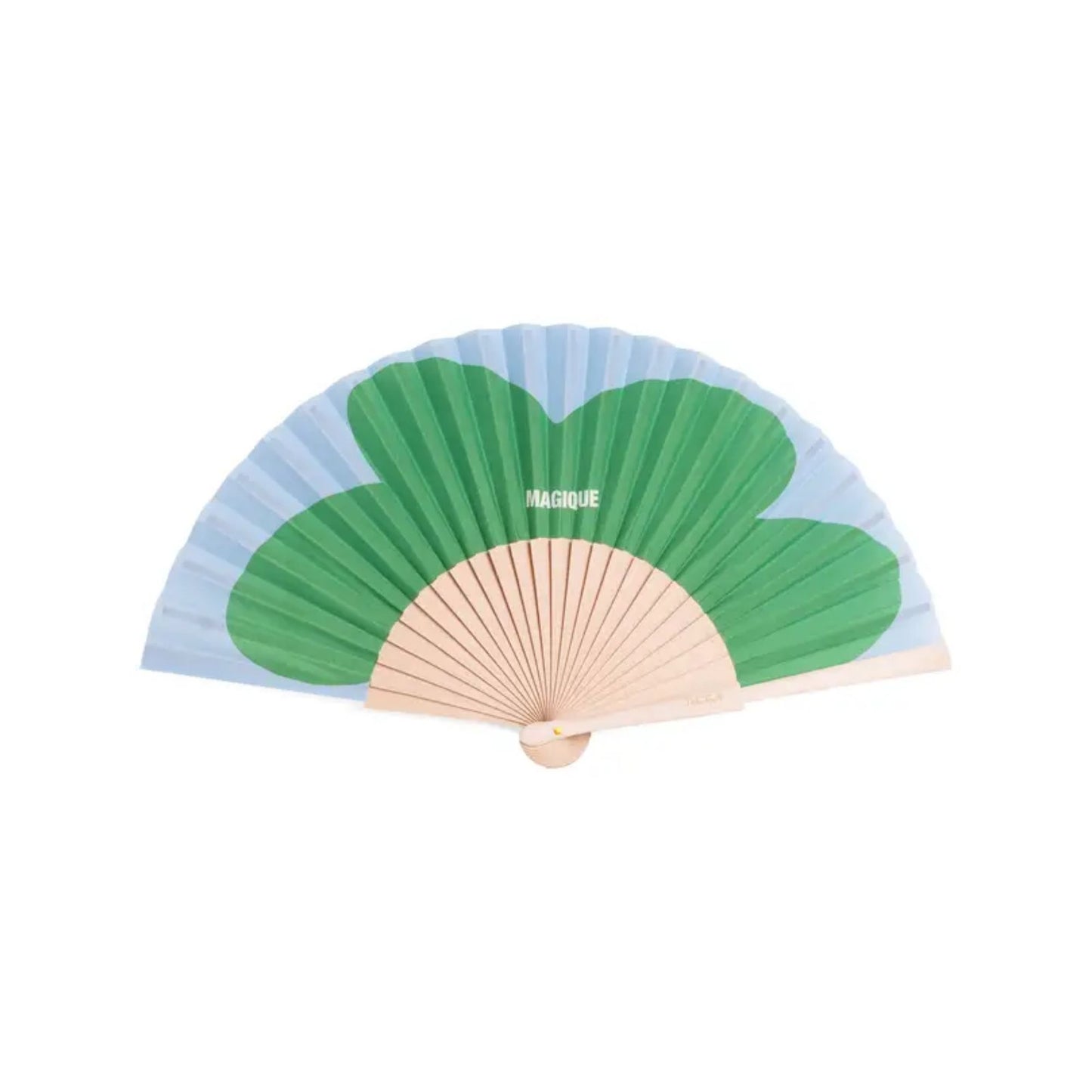 Green Flower Fan