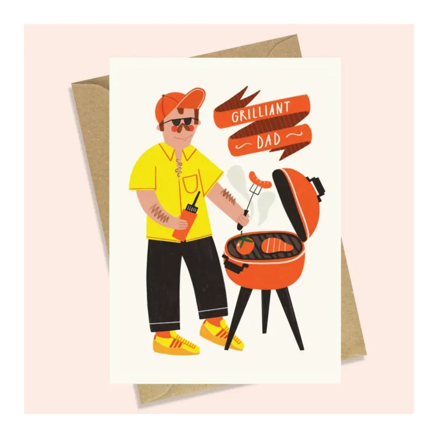 Grilliant Dad Fathers Day Card