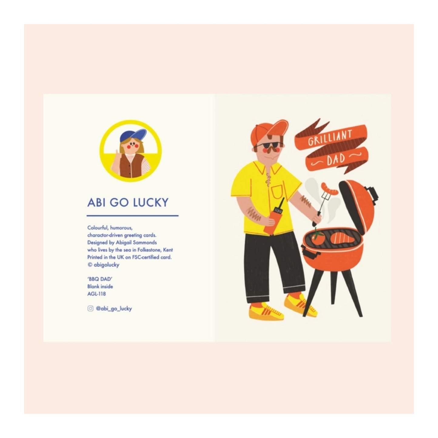Grilliant Dad Fathers Day Card
