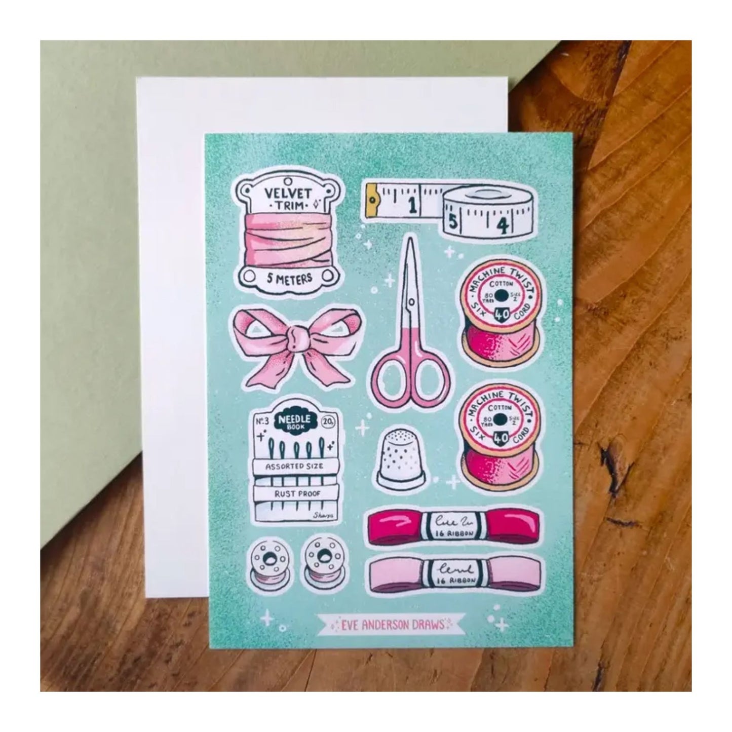 Haberdashery Sticker Sheet