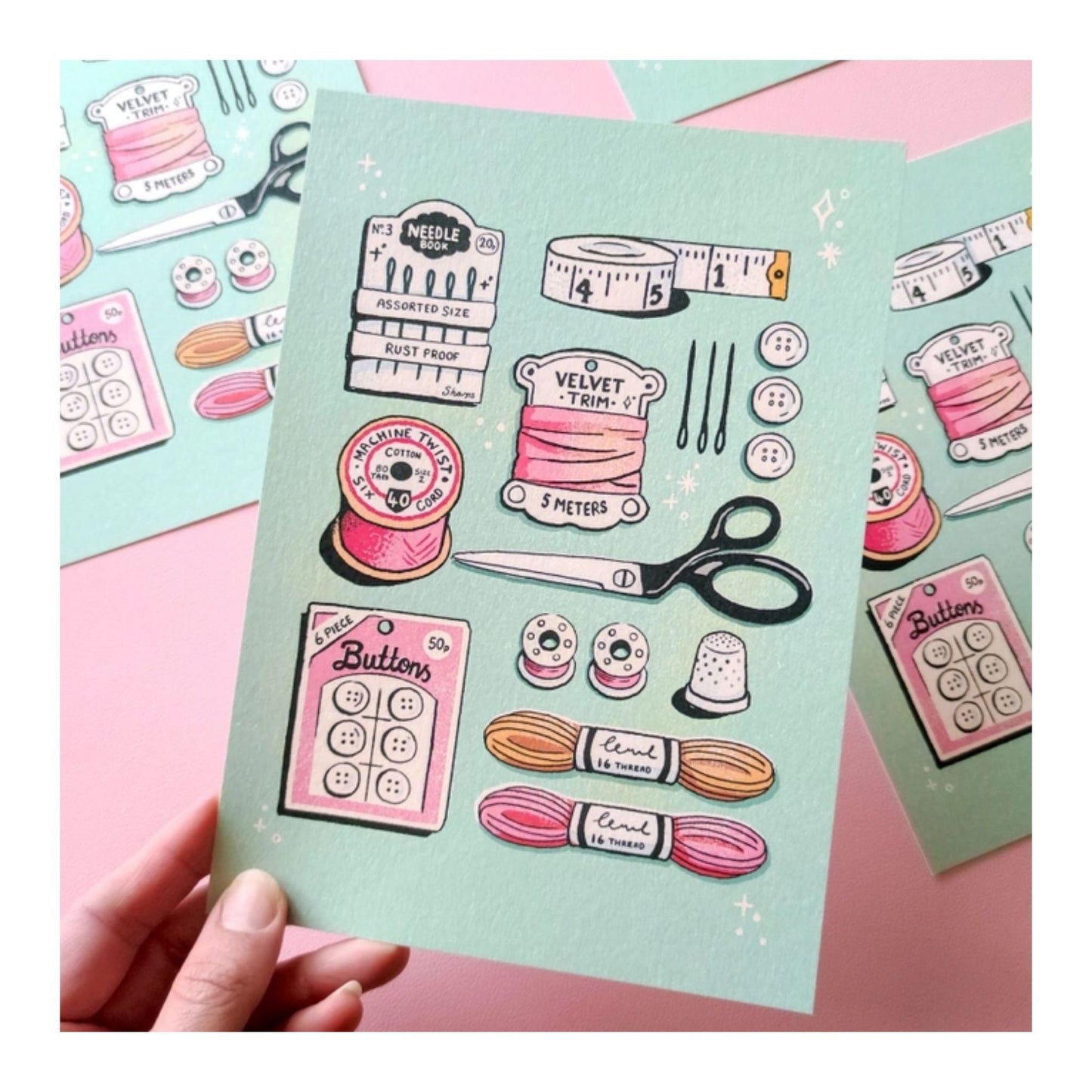 Haberdashery Print