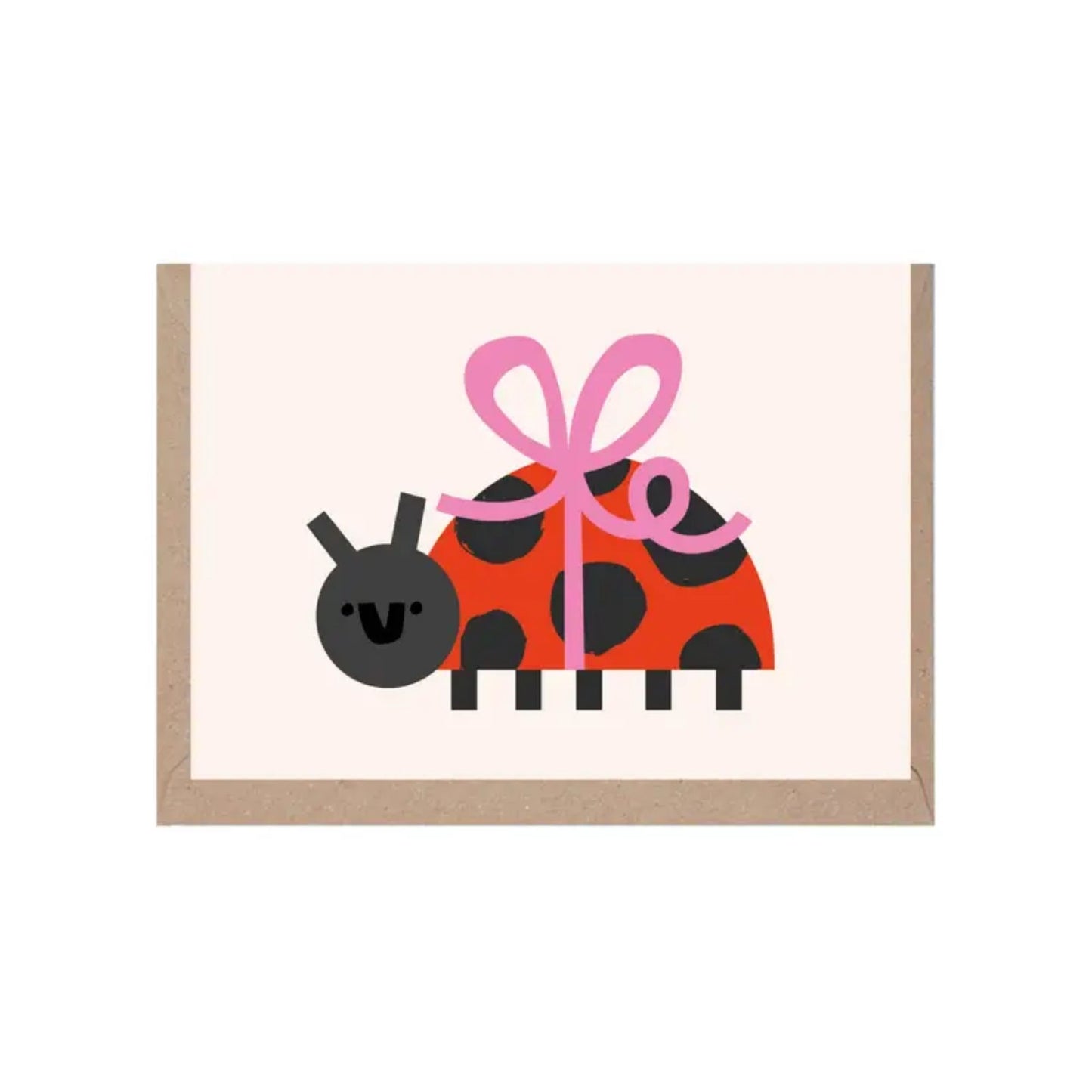 Ladybird Present Card