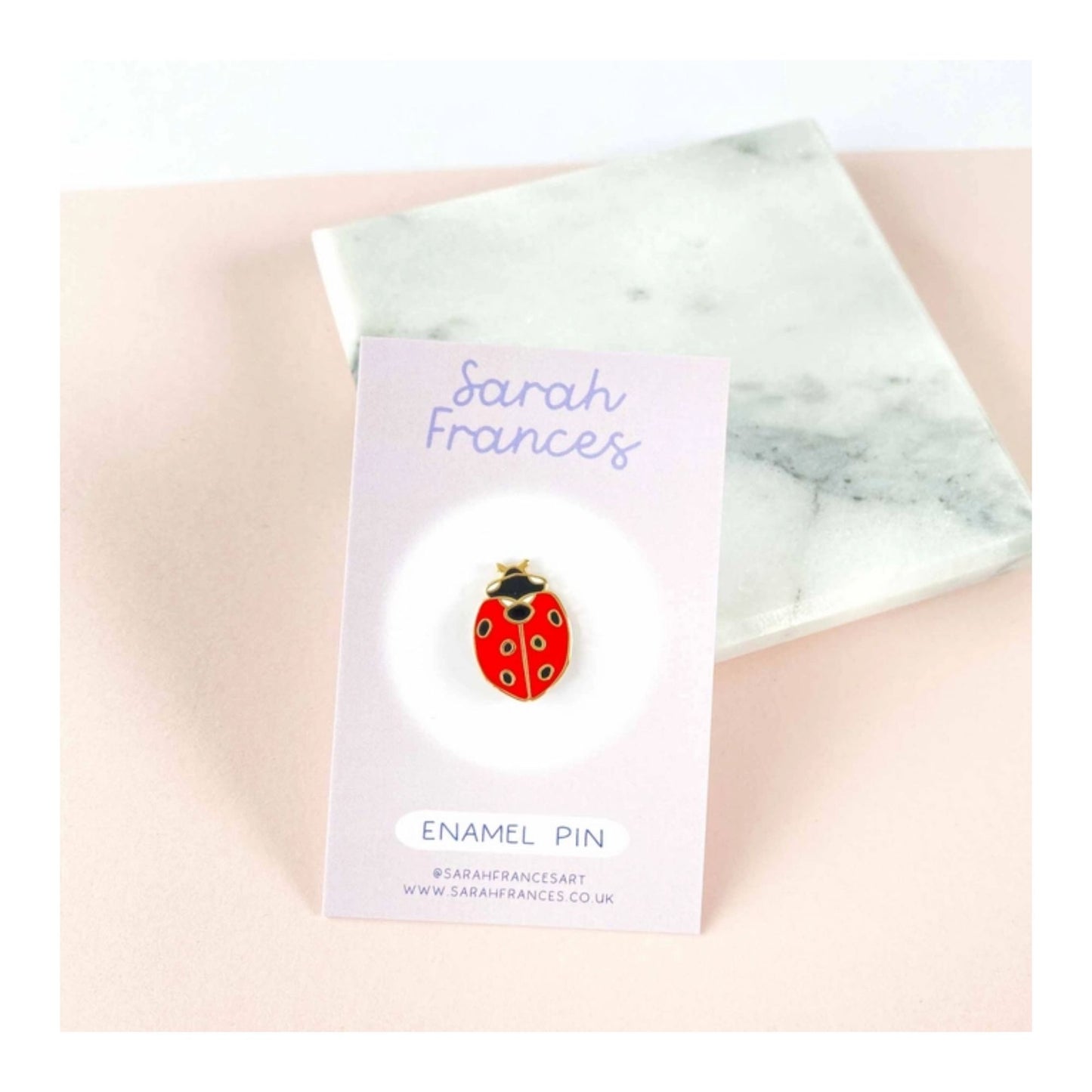 Ladybird Enamel Pin