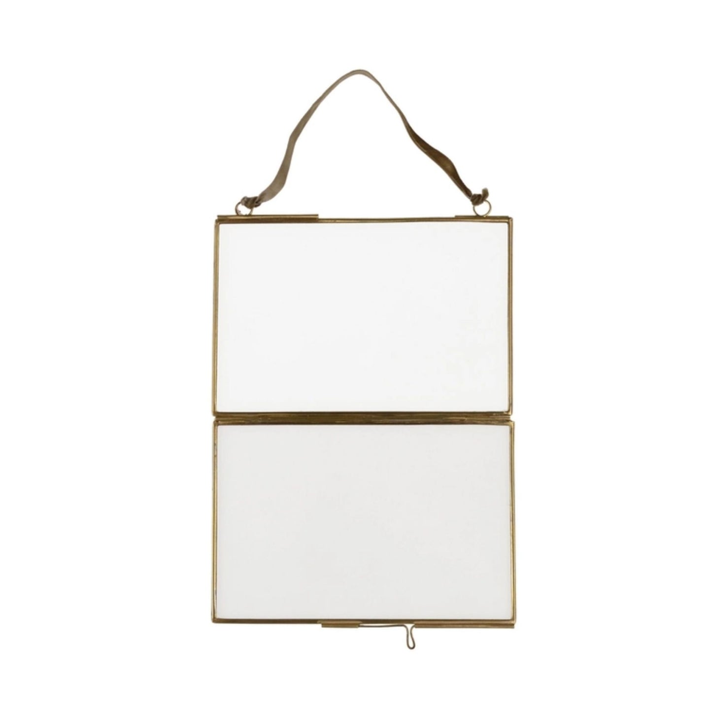 Landscape Hanging Brass Frame