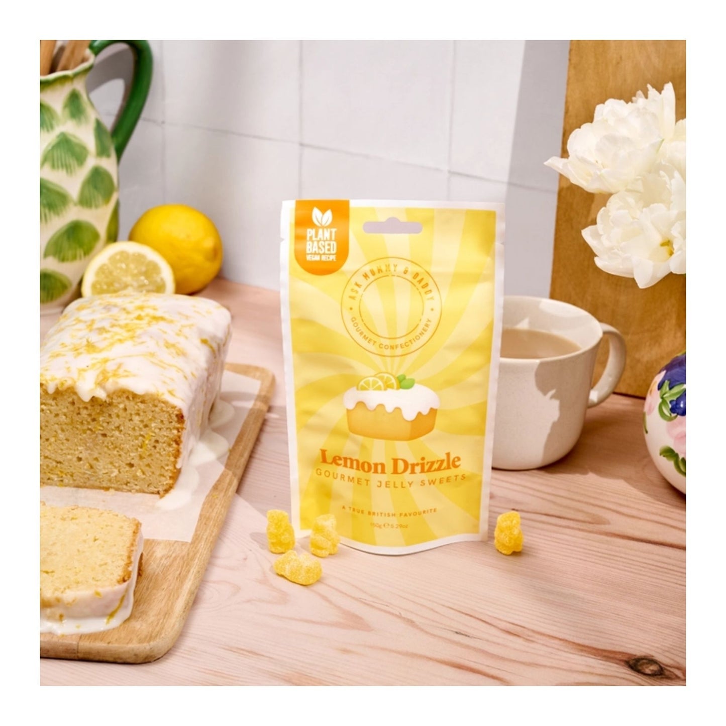 Lemon Drizzle Jelly Sweets
