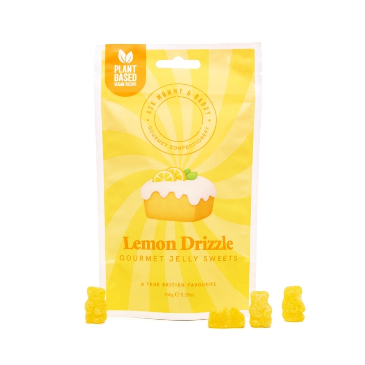 Lemon Drizzle Jelly Sweets