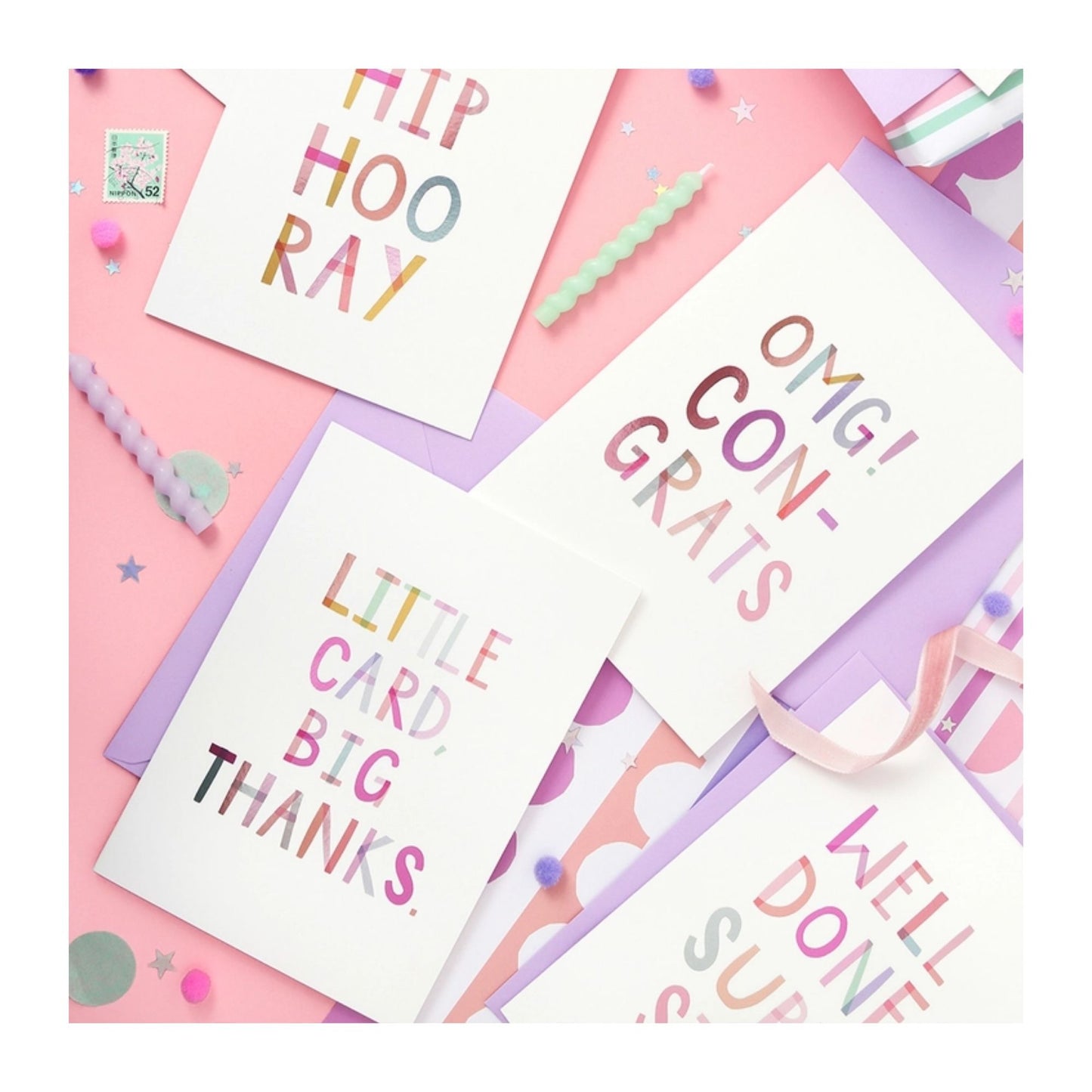 Little Card Big Thanks Card