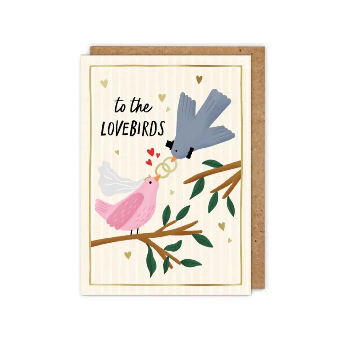 To The Lovebirds Card