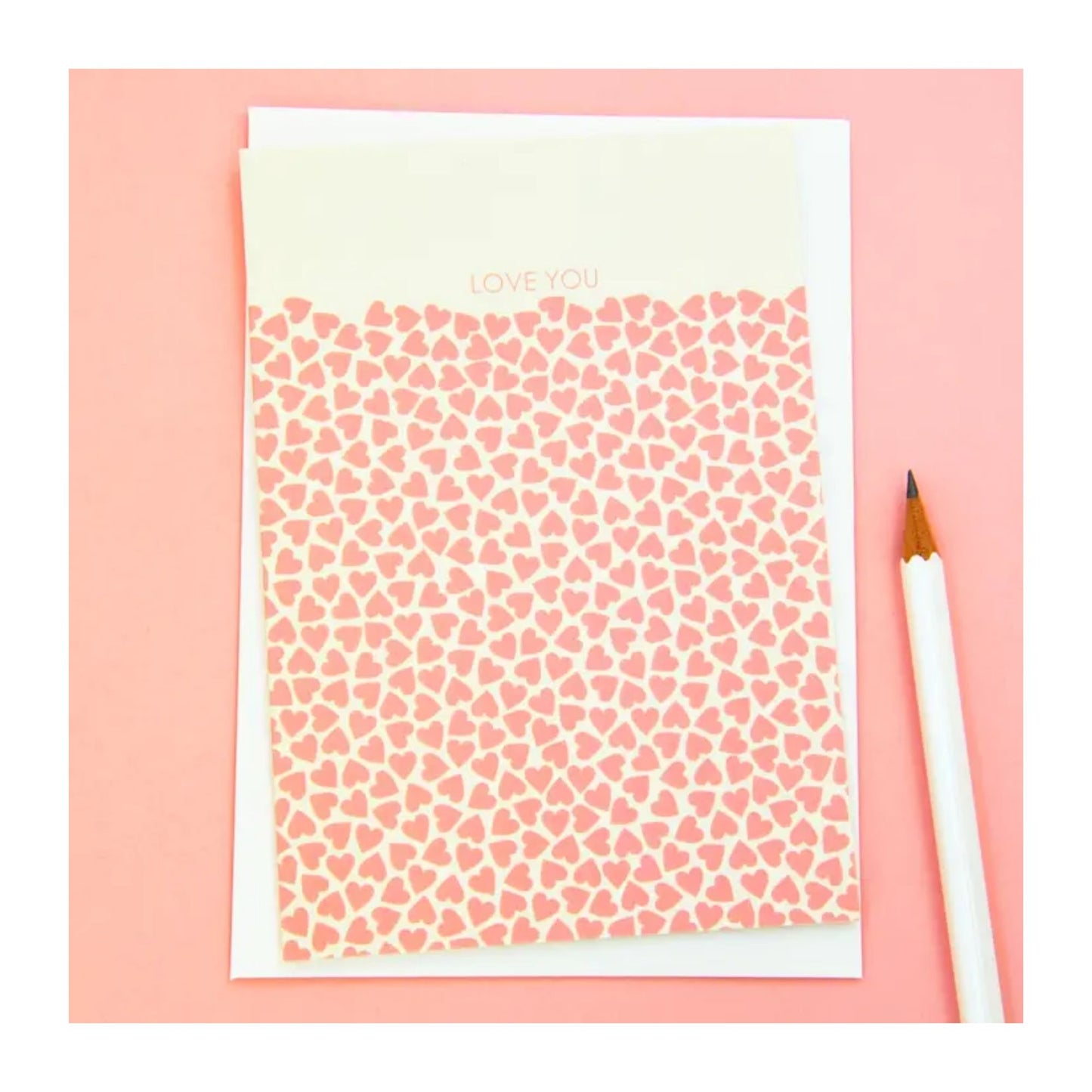 Love You Valentine's Card