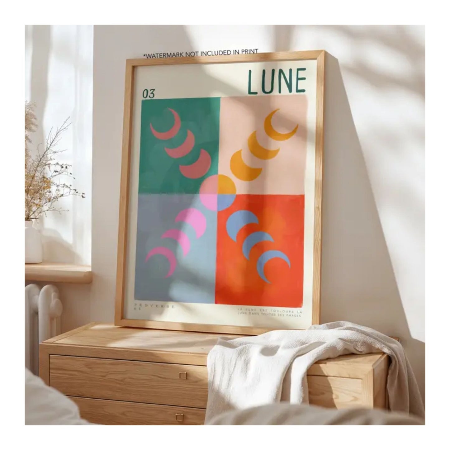 Summer Moon Art Print