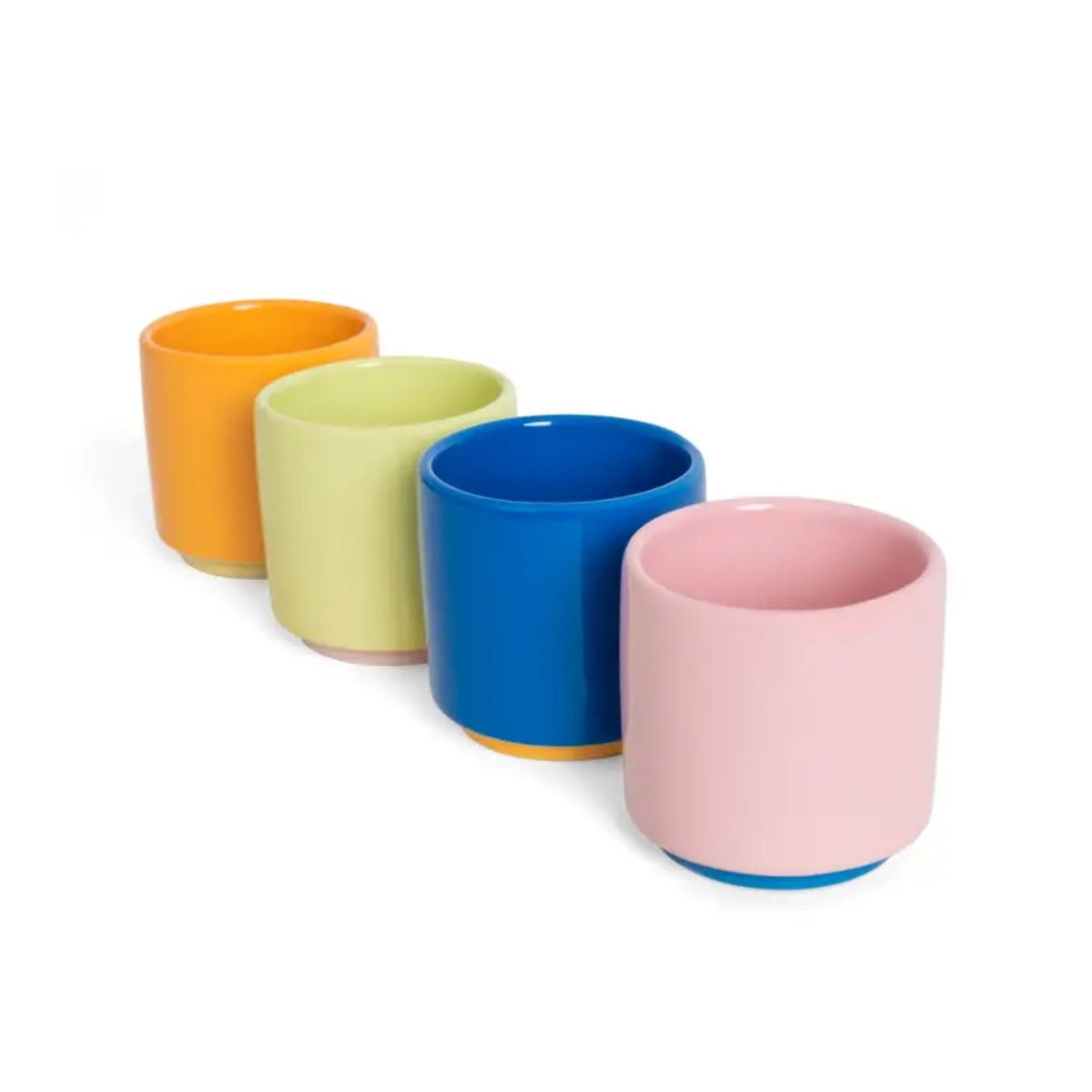 Set of 4 Colourful Cups