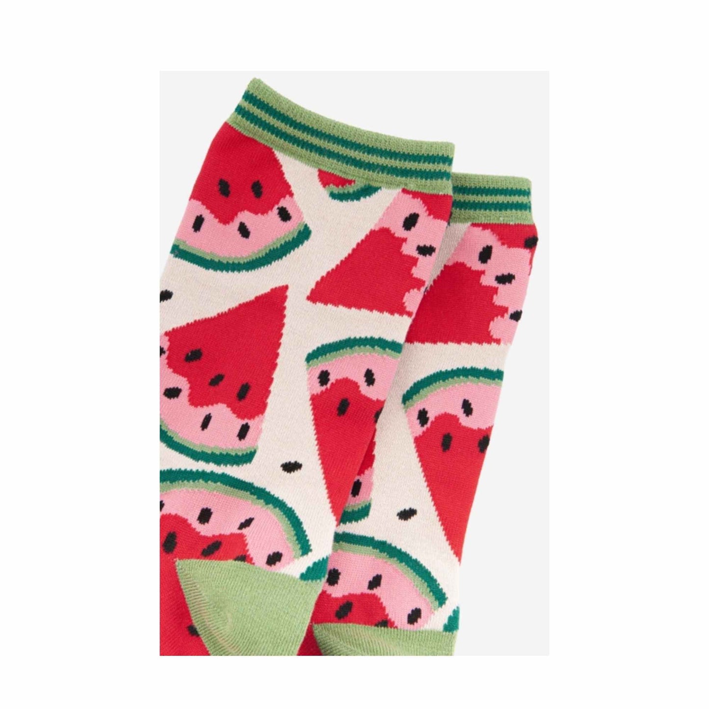 Watermelon Womens Bamboo Socks