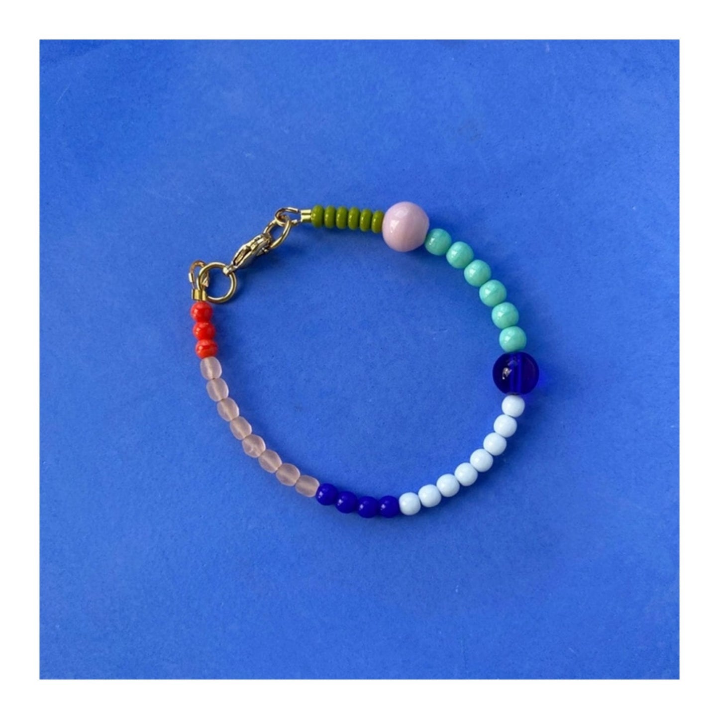 Colourful Beaded Bracelet