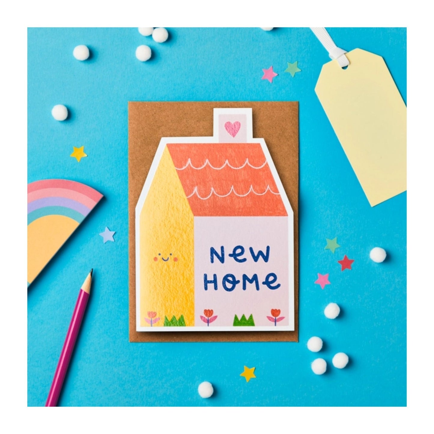 Bright New Home Card