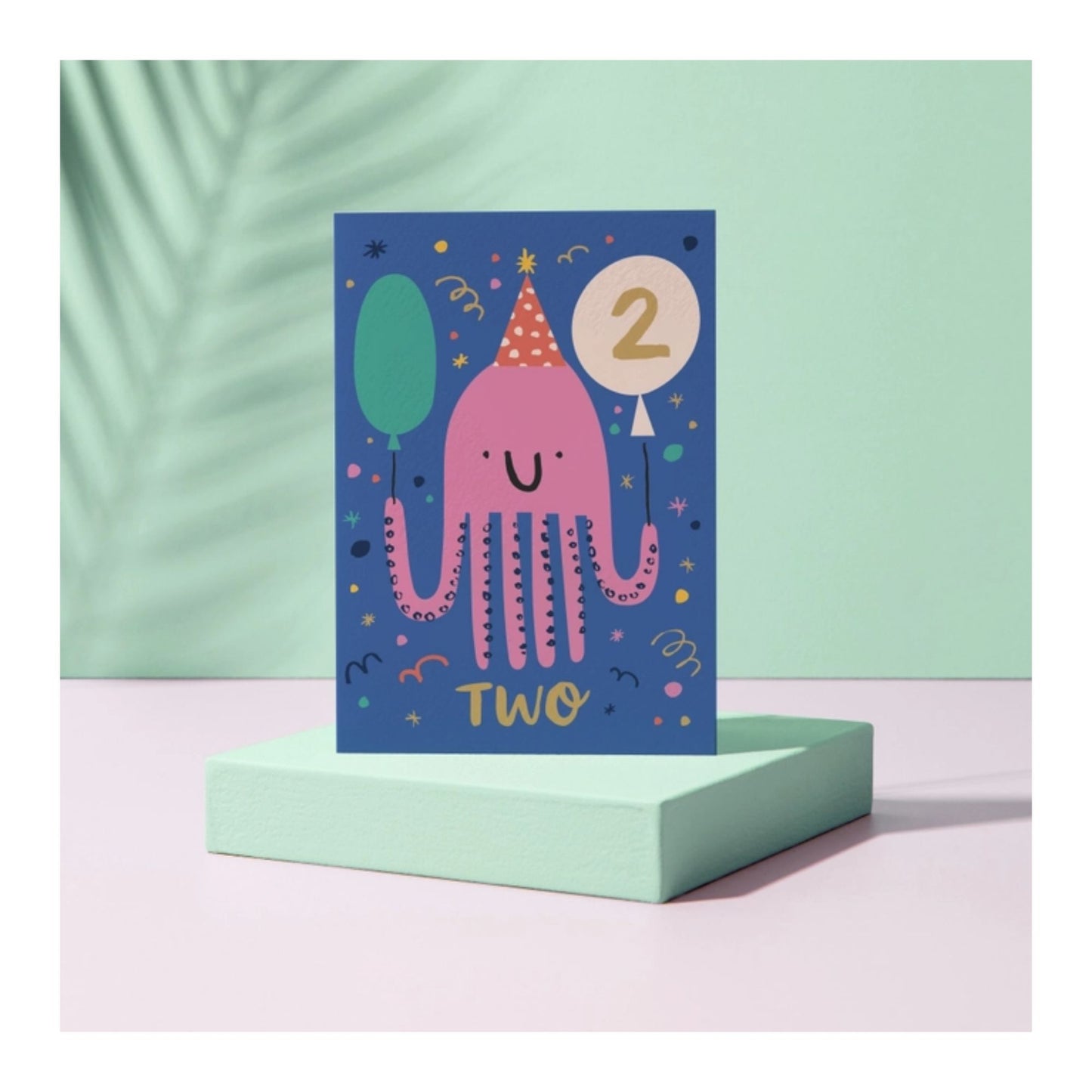 2nd Birthday Octopus Card