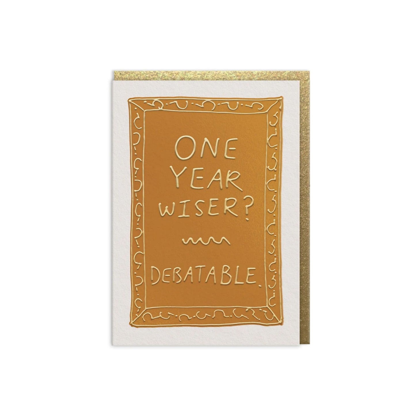 One Year Wiser? Debatable Card